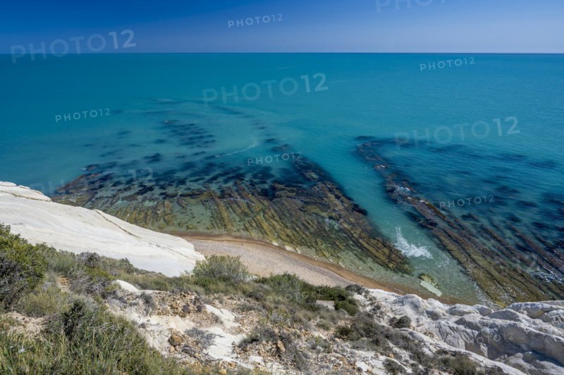 Chalk cliffs at Capo Bianco