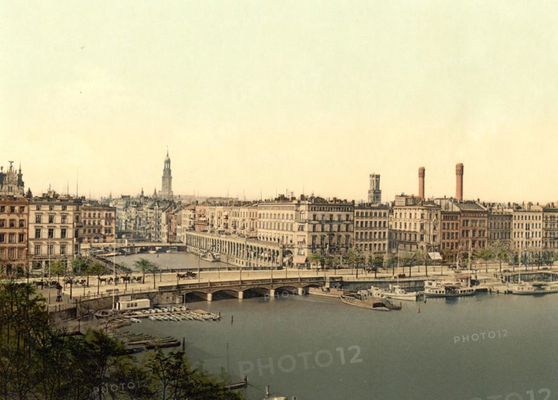 Alster Arcades in Hamburg