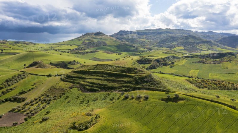 Landscape near Piazza Armerina