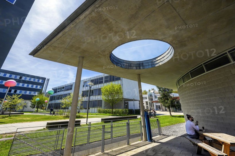 Rondell on the campus of the Kempten University of Applied Sciences