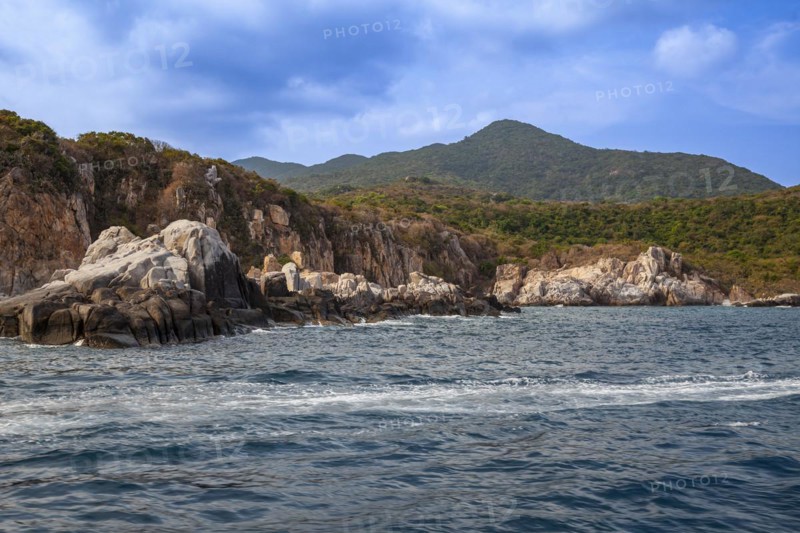 Rocky coastal landscape