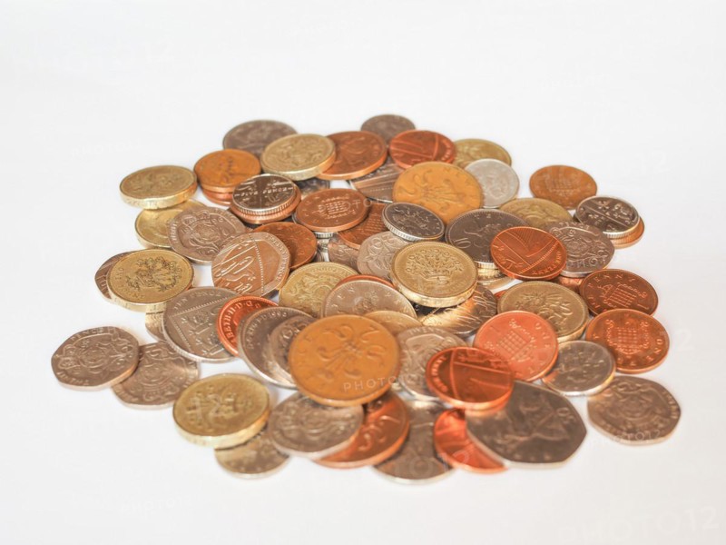 Pound coins money