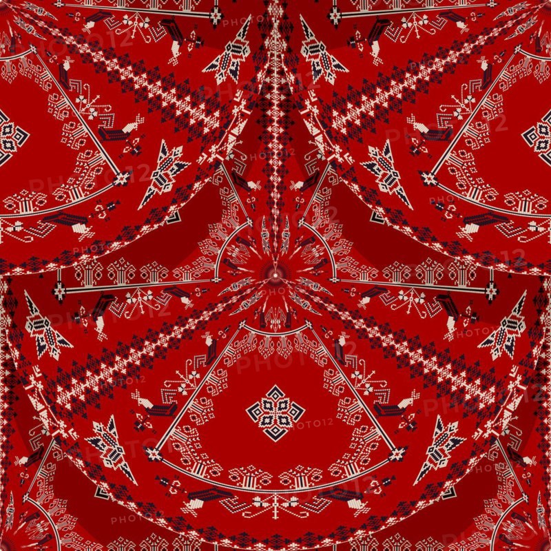 Romanian embroidery seamless pattern vector design