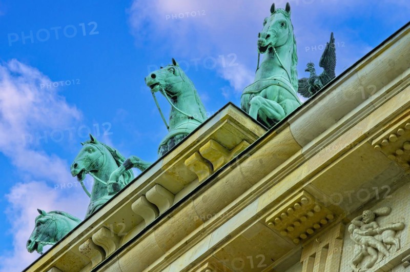 Roman Quadriga with the Germania on the Brandenburg Gate