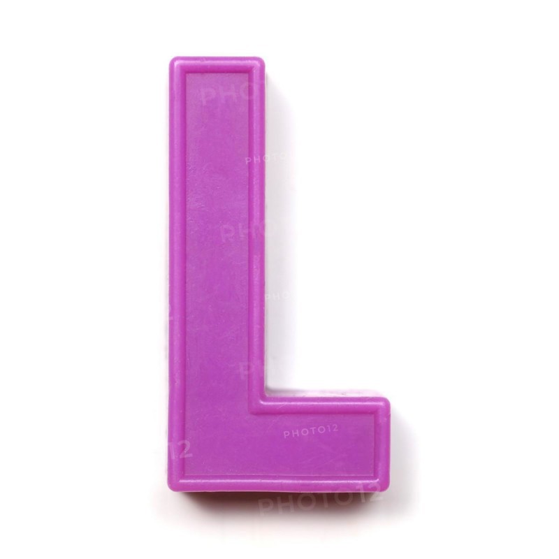 Magnetic uppercase letter L