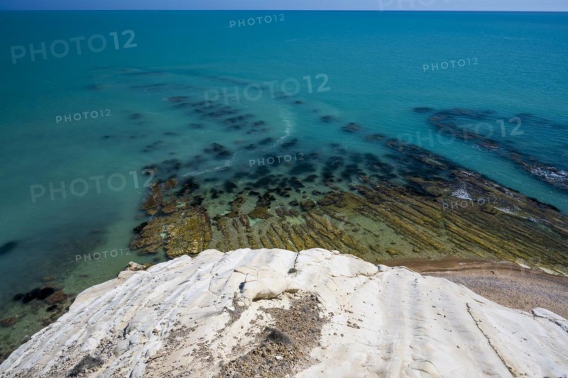 Chalk cliffs at Capo Bianco