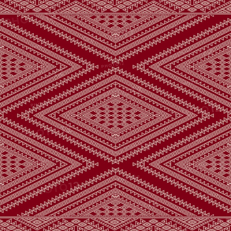 Traditional Tunisian embroidery pattern