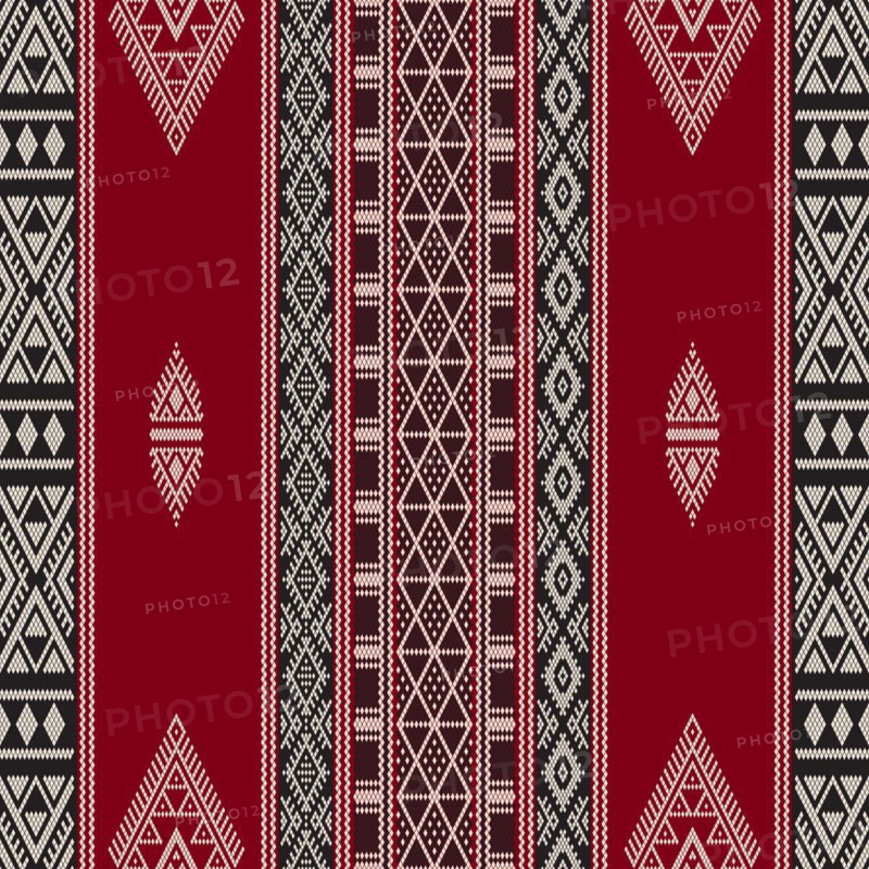 Traditional Tunisian embroidery pattern