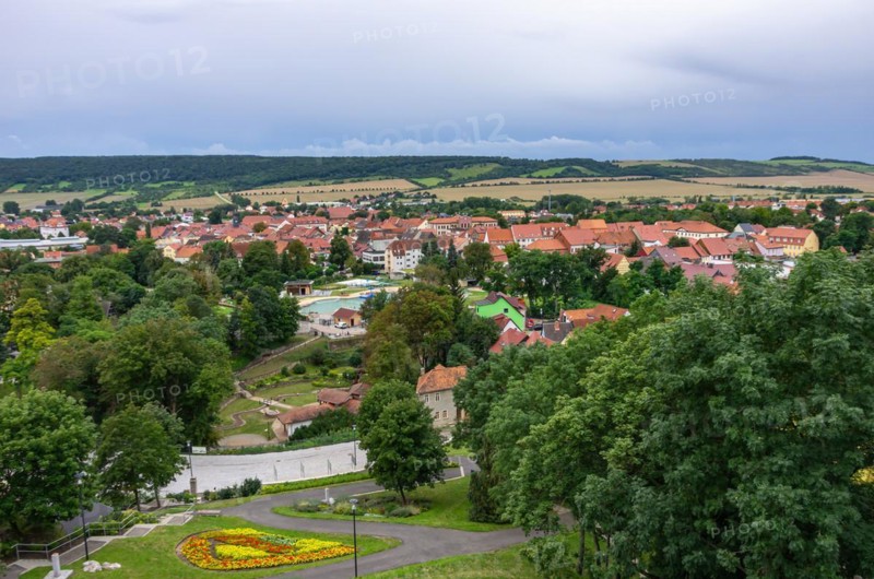 View from the Hausmann Tower over Bad Frankenhausen
