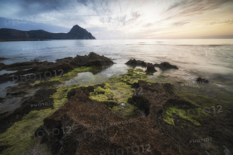 Sunset on the coast