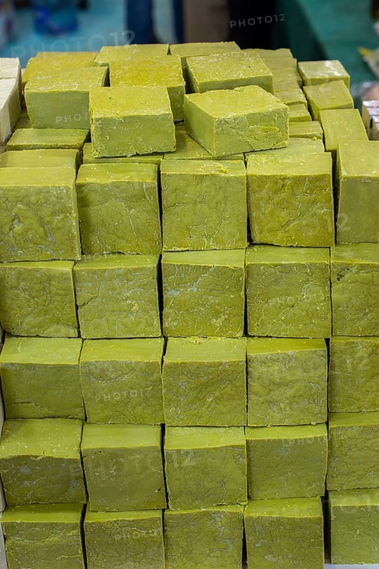 Collection of bars of fragrant hand made organic soap
