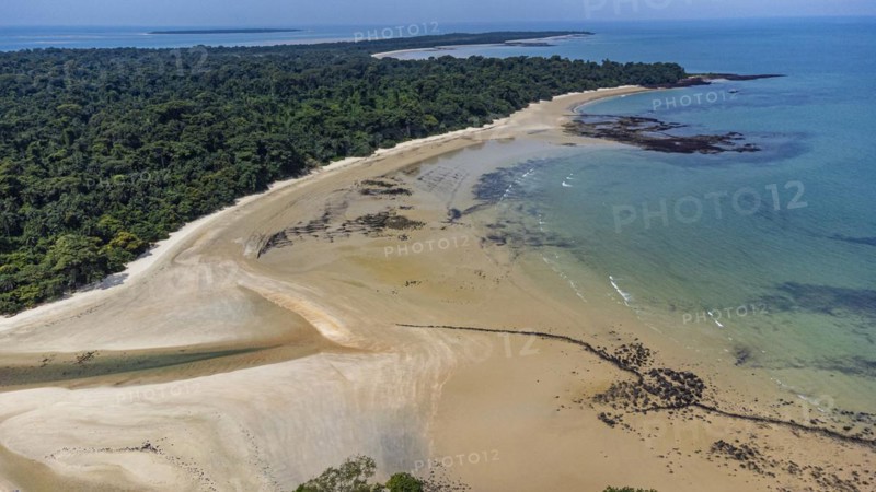 Aerial of Joao Viera island
