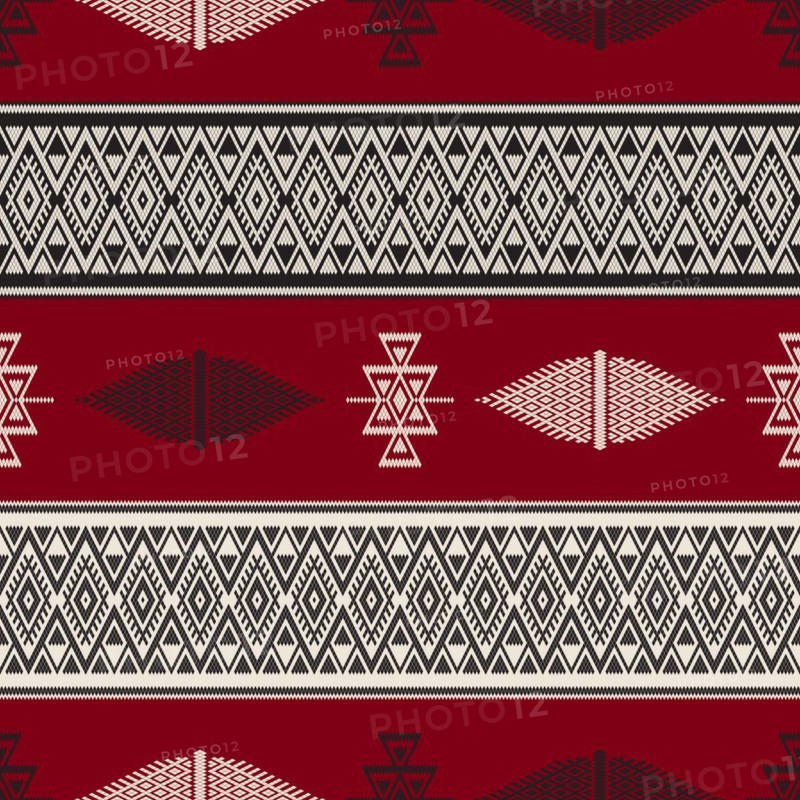 Traditional Tunisian embroidery pattern