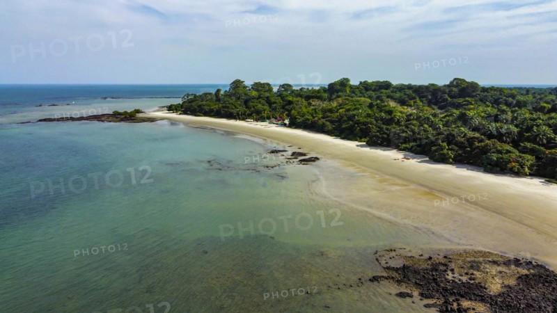 Aerial of Joao Viera island