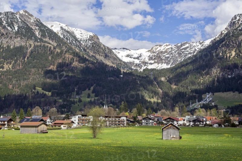 View of Oberstdorf