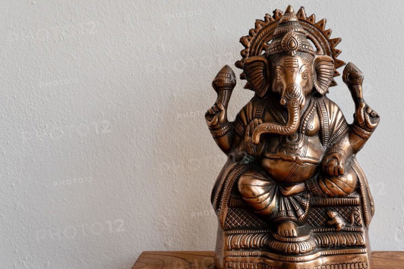 Ganesha statuette at the Yoga studio