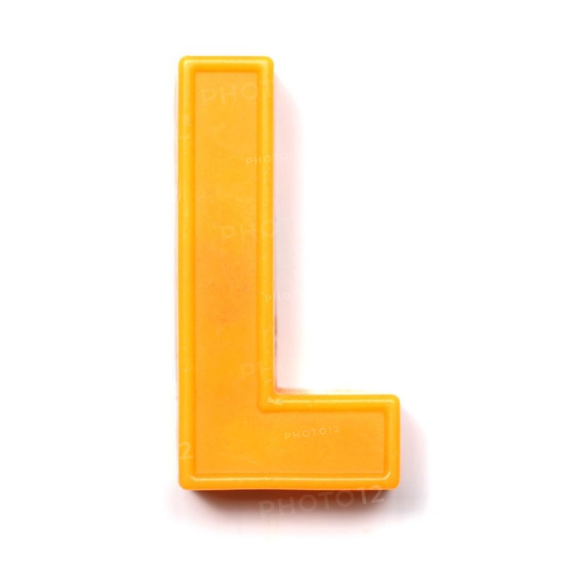 Magnetic uppercase letter L