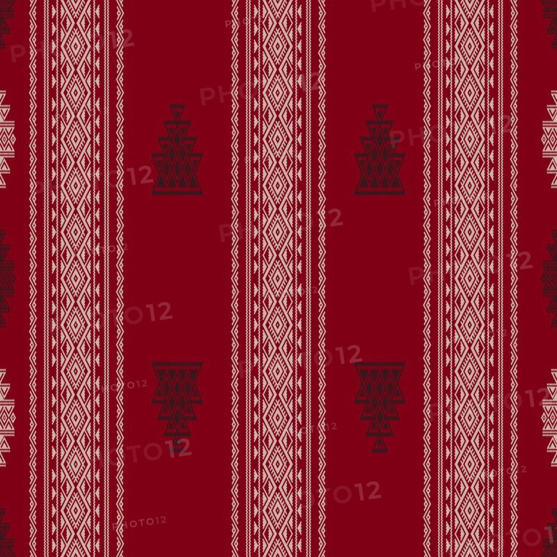 Traditional Tunisian embroidery pattern