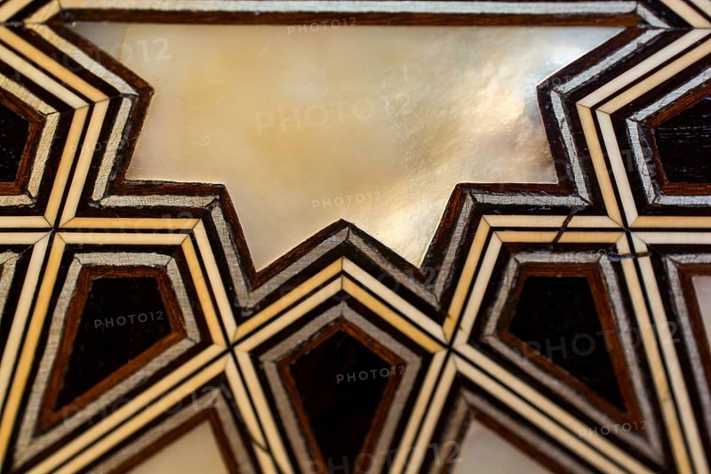 Ottoman art example of Mother of Pearl inlays from Istanbul