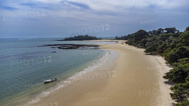 Aerial of Joao Viera island