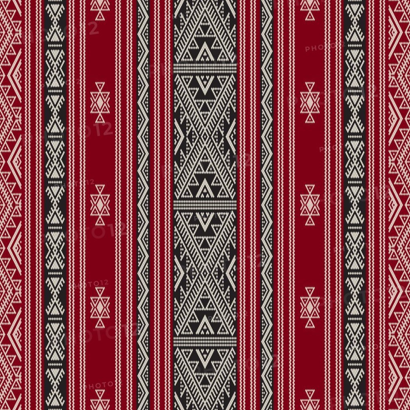 Traditional Tunisian embroidery pattern