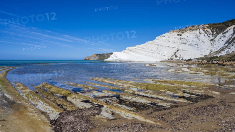 Chalk cliff Scala dei Turchi
