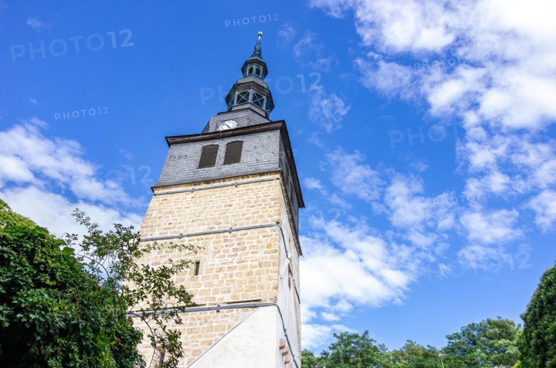 The inclined tower of the Oberkirche