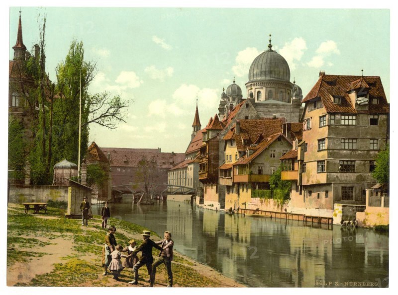 Schuett Island in Nuremberg