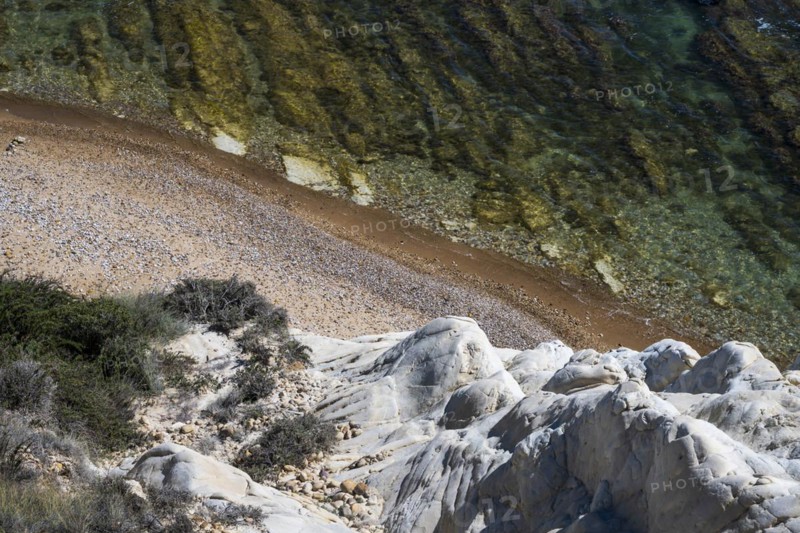 Chalk cliffs at Capo Bianco