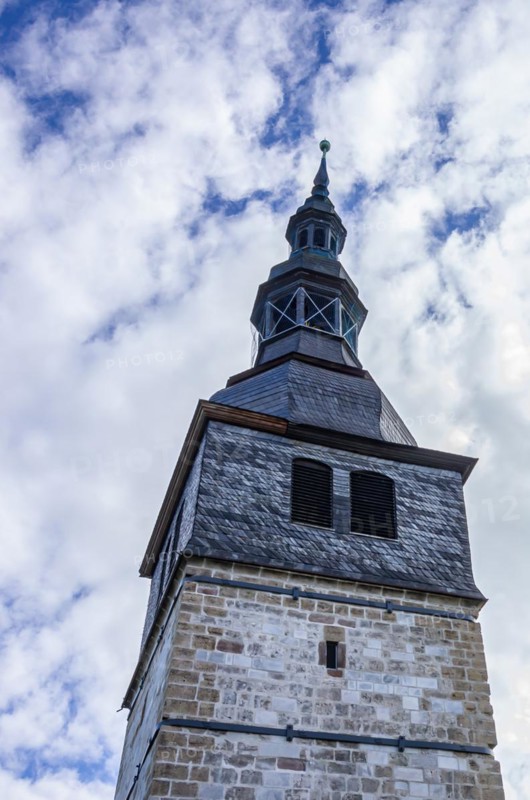 The inclined tower of the Oberkirche