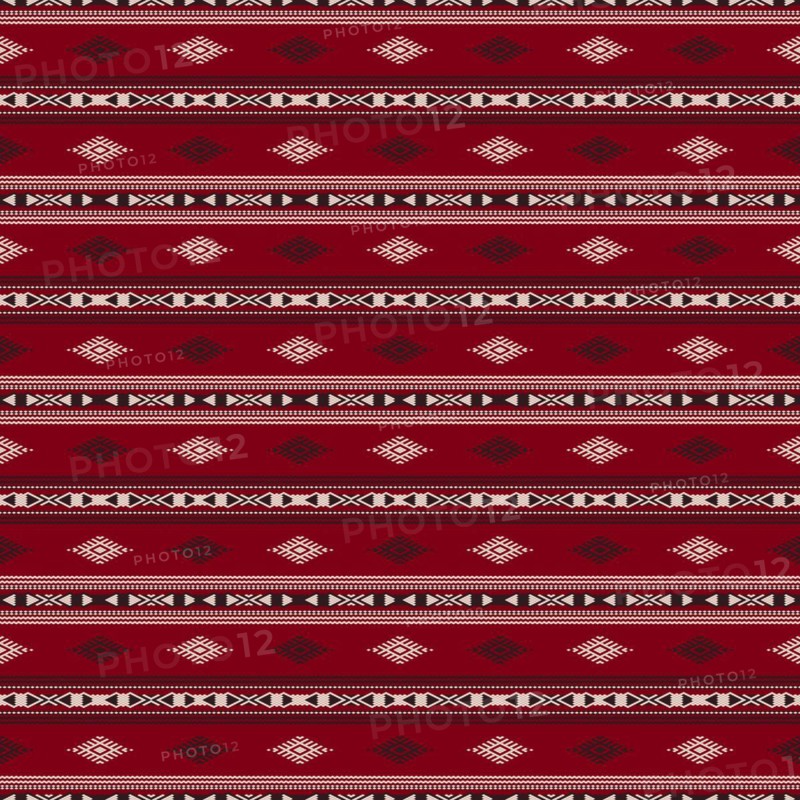 Traditional Tunisian embroidery pattern