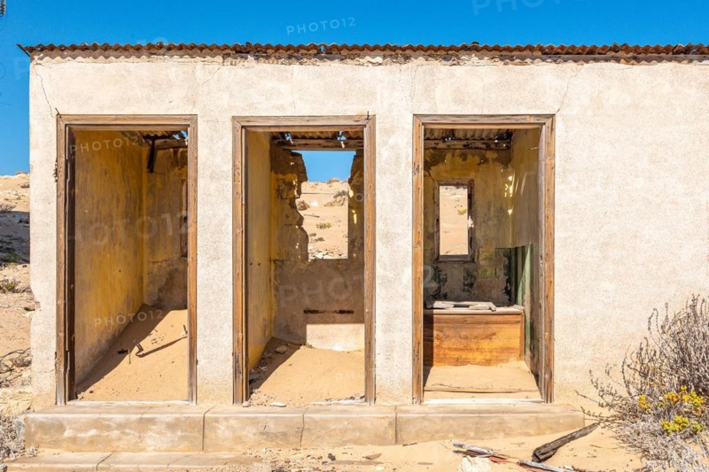 Ghost town Kolmanskop near Luederitz