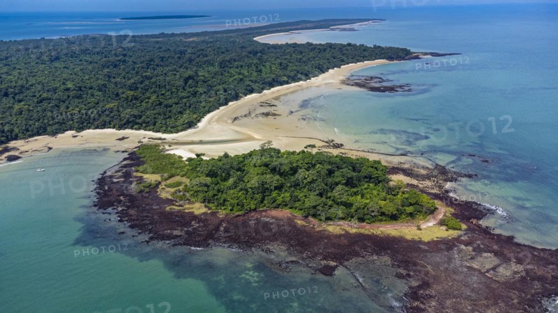 Aerial of Joao Viera island