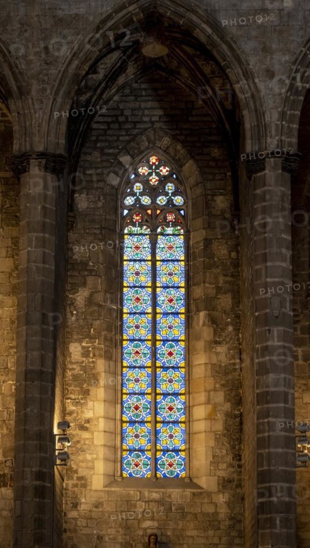 Stained glass window