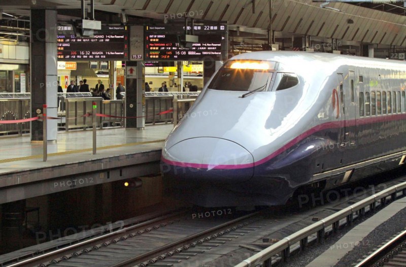 Tohoku Shinkansen series E2 at Tokyo Station Asia