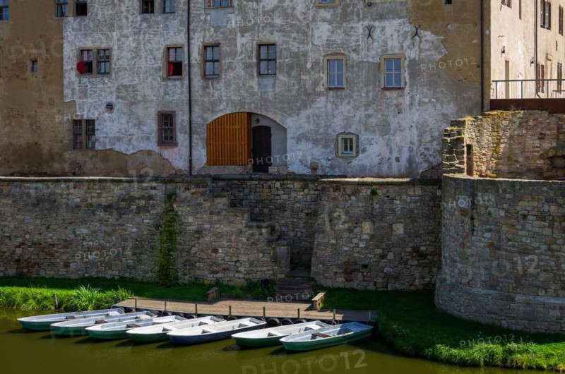Parts of the building complex of Heldrungen Castle and Fortress