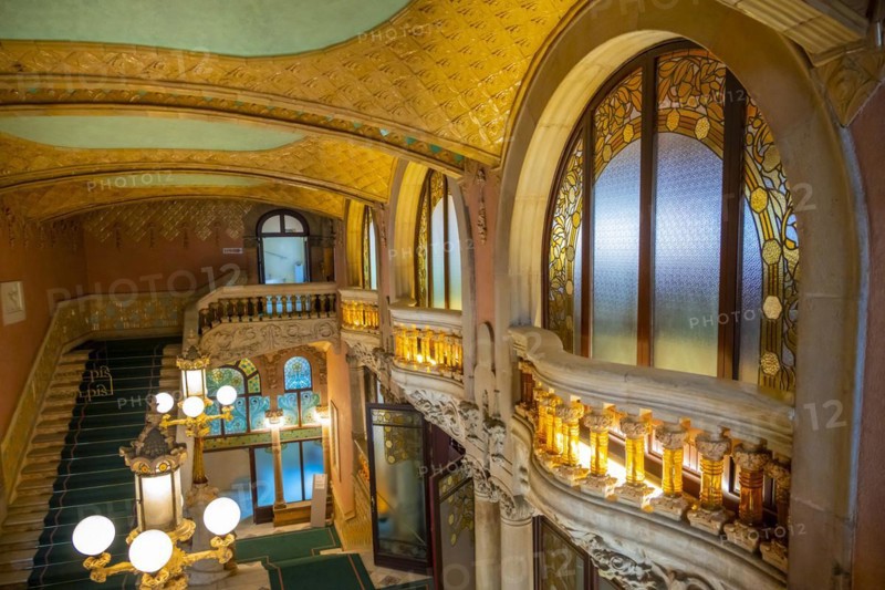 Interior view of the entrance area