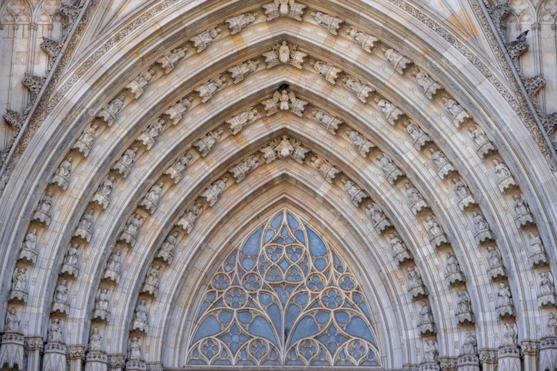 Detail of the facade