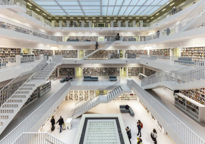 Stuttgart City Library at Mailaender Platz
