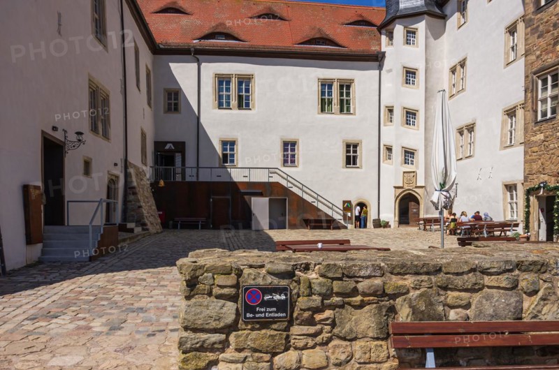 Parts of the building complex of Heldrungen Castle and Fortress