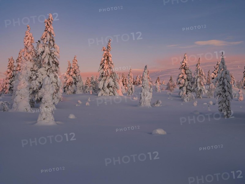 Sunrise in Pallas Yllaestunturi National Park