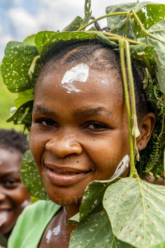 Friendly Pygmy woman