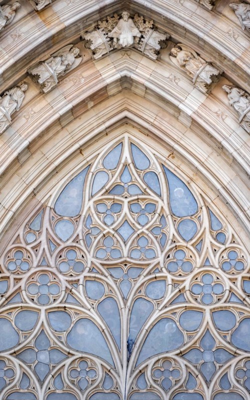 Detail of the facade
