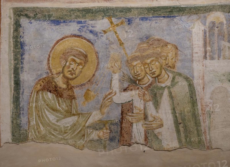 Crypt of frescoes with motifs from the life of Jesus Christ and St. Hermagoras