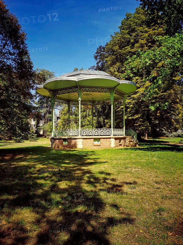 Typical kiosk in Vichy park