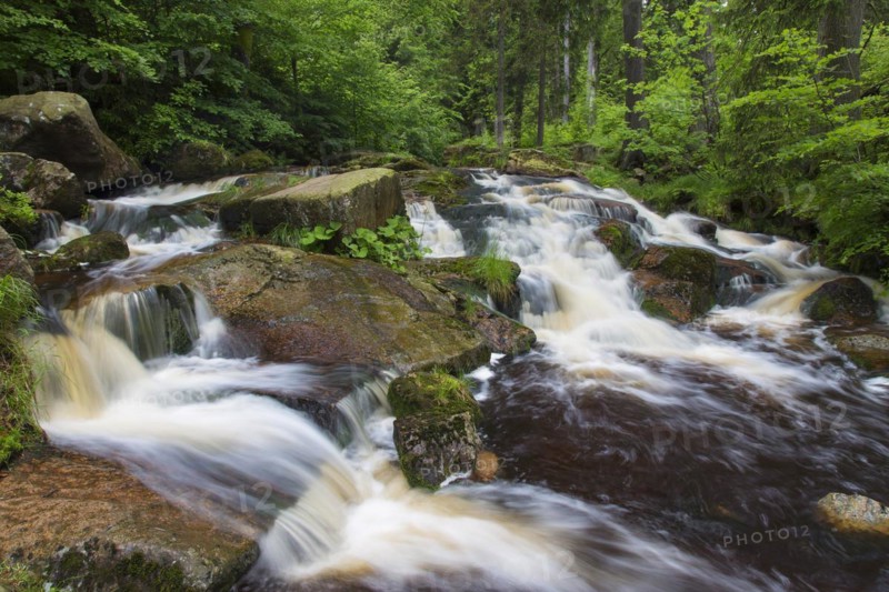 Untere Bodewasserfall