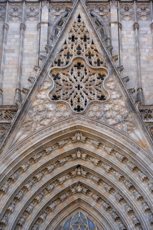 Detail of the facade
