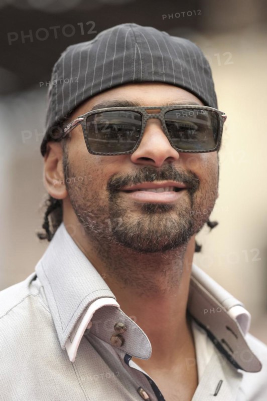 Boxer David Haye attends the World Premiere of The Expendables 3 on 04.08.2014 at ODEON Leicester Square
