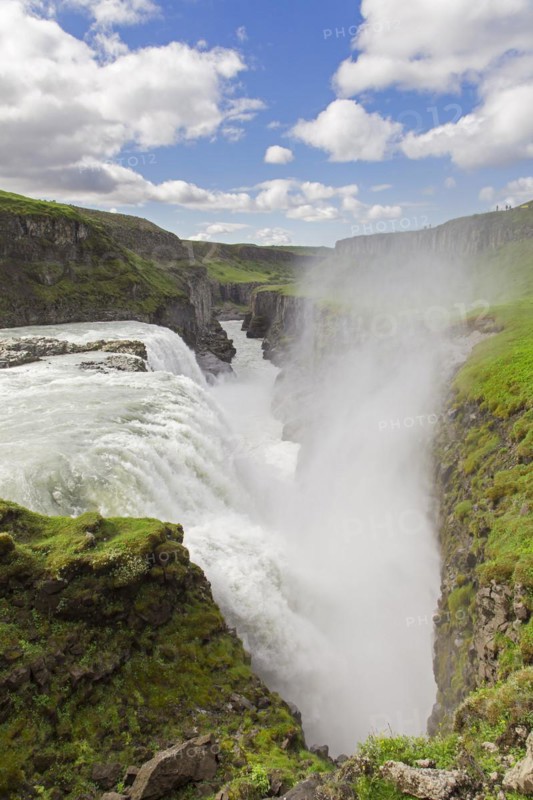 Gullfoss waterfall