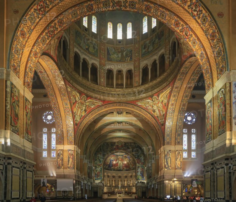 Romano-Byzantine Basilica Basilique Sainte-Therese de Lisieux